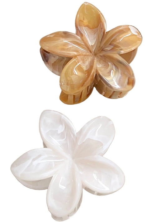 Plumeria Clips