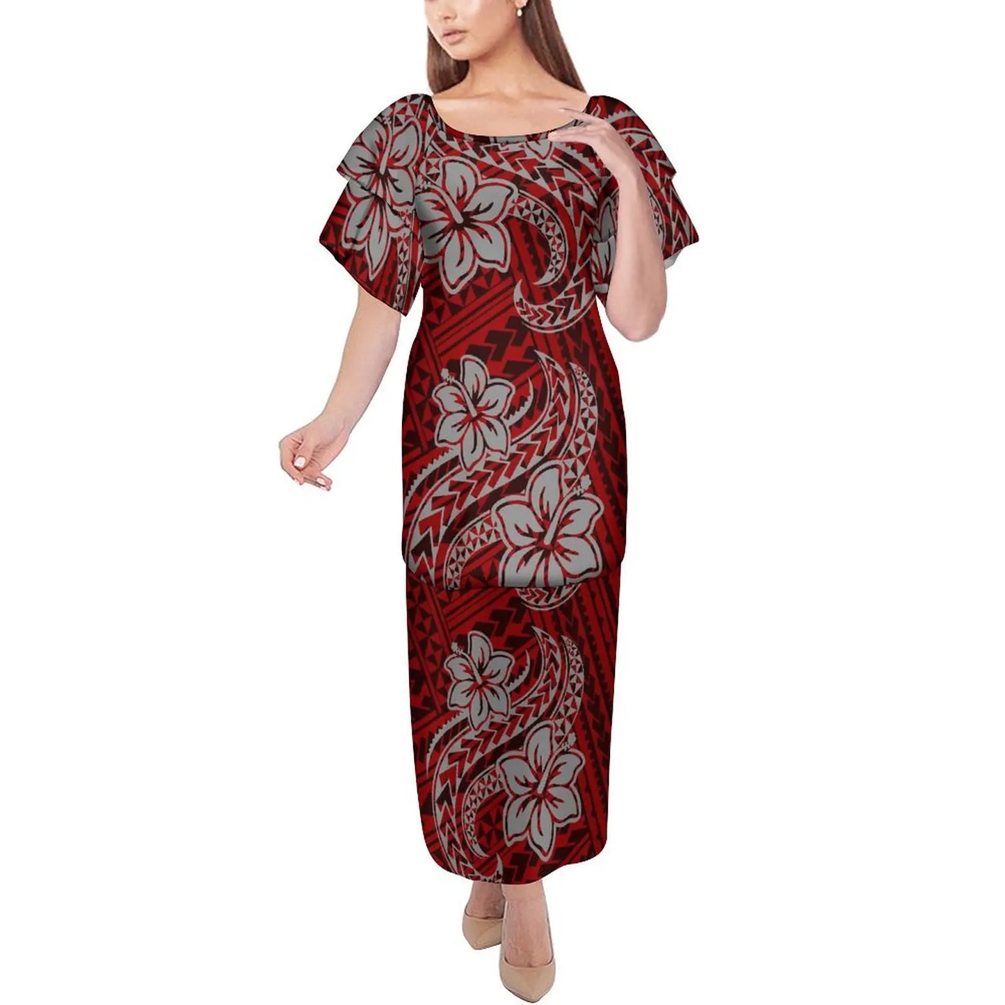 Ruffled Sleeves