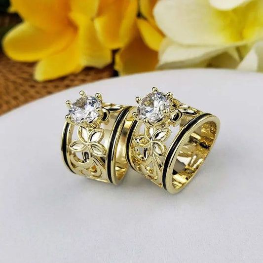 Plumeria Ring