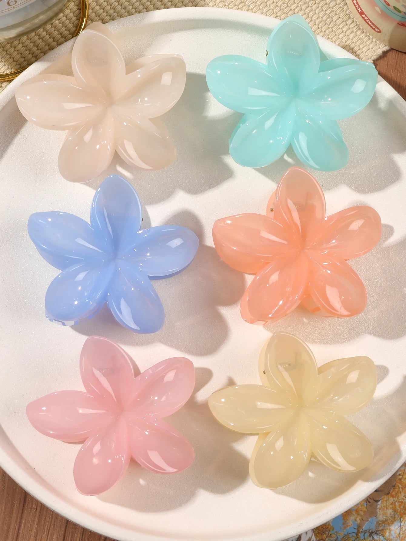 Plumeria Clips
